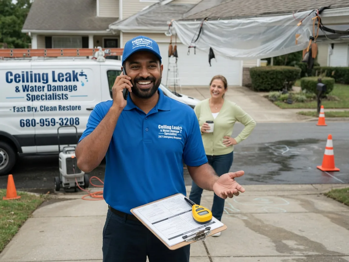 Ceiling Leak Cleanup Eunice, NM FAQs
